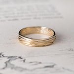 14K gold wedding jewelry for him