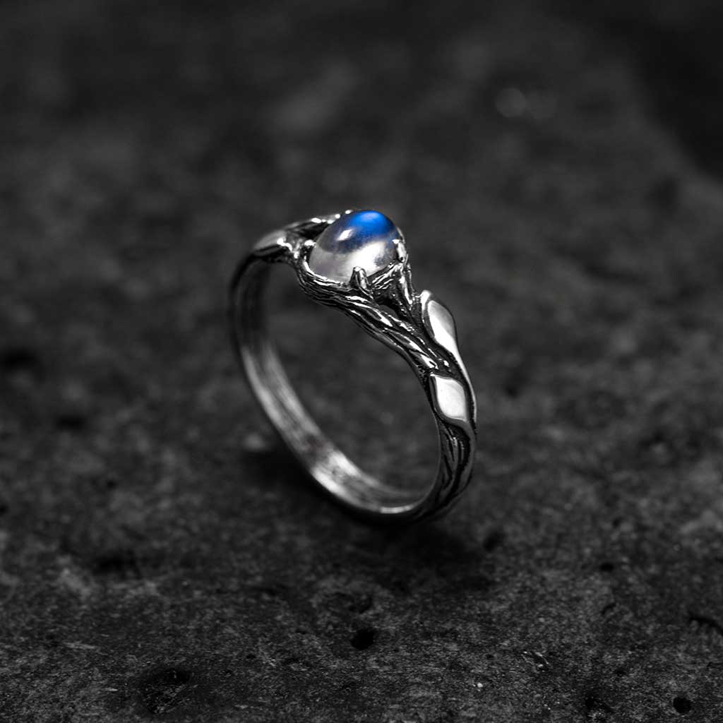 sterling silver fashionable everyday with leaf design